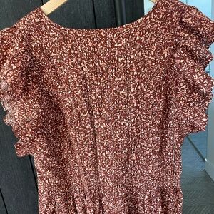 Women’s pin tucked madewell dress